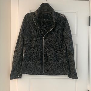 Bench coat, black/grey, size XL